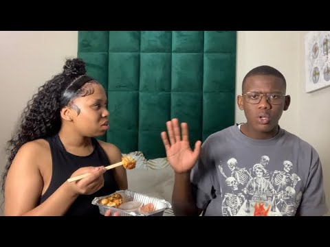 Trying Sushi for the first time with my brother , he CRASHES OUT😭, QnA
