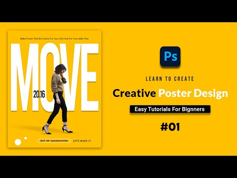 Creative Poster Design By Photoshop | Beginner Tutorials | Banner Design & flayer Design.