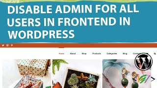 How to Hide Admin Bar for All Users in the Frontend in WordPress