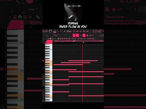 @yirumaplaceofficial @FL_STUDIO #riverflowinyou #piano River flow in you by Yurima FL Studio