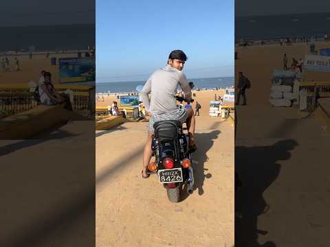 | Bullet at goa beach😱😨🔥 | Goa beaches | north goa | #shorts