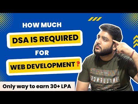 How much data structure and algorithms are required for Frontend/Web development? - Lead Eng. Answer