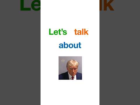 Let's talk about Donald Trump and his insurrection charges. #trump #news #currentaffairs #animation