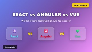 React vs Angular vs Vue: 2025 Frontend Framework Comparison for Beginners