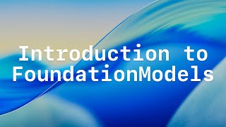 Get started with FoundationModels in iOS 26