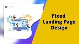 Fixed website landing page design tutorial- photoshop--part 2 | Web app design | Photoshop Tutorial