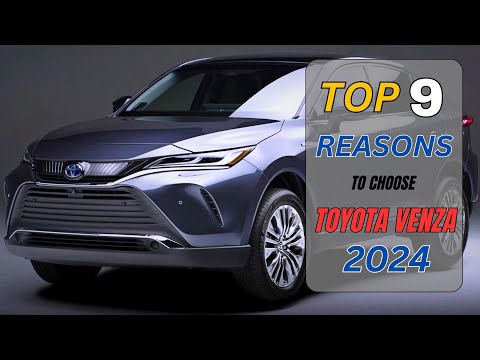 9 reasons why the 2024 Toyota Venza is the ultimate choice