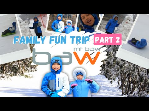 Family Fun Trip Part 2: Snow Adventures in Mt. Baw Baw with Noel & Nina's World! ❄️⛄