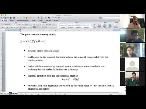 Seasonal Time Series Part 3