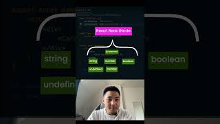 ReactNode vs JSX Element #typescript #javascript #reactjs