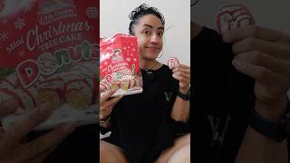 TRYING the LITTLE DEBBIE CHRISTMAS TREE CAKE DONUTS | Christmas Isn't Over Yet #LittleDebbie