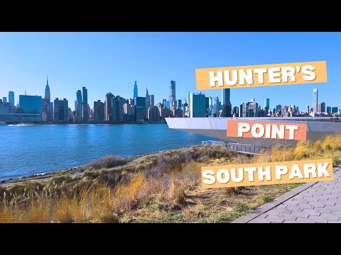 Virtual Stroll Through Hunter's Point South Park, Long Island City | Breathtaking Manhattan Views.