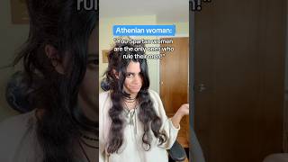 What a comeback by Gorgo, the queen of Sparta #history #art