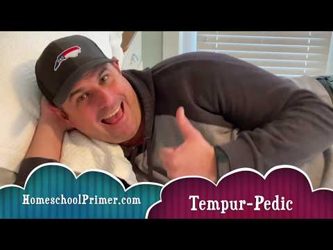 Tempur-Pedic Mattress Review By HomeschoolPrimer.com