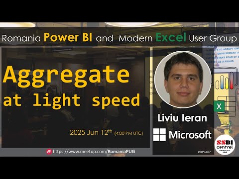Aggregate at light speed | Liviu Ieran