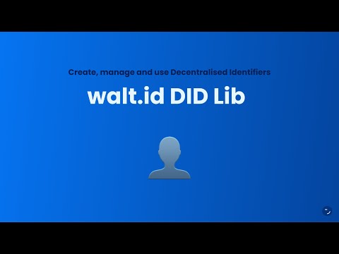 Intro DID Lib | walt.id