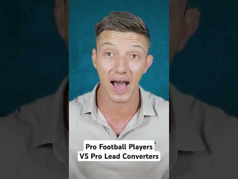 Pro Football Players VS Pro Lead Converters #leadconversion #nfl #realestate #realestateleads