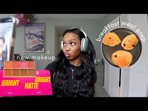 week(ish) in my life: new makeup, meal prepping, chatting