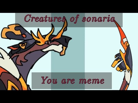 You are meme//Creatures of sonaria//Ft:Eskarlor(The prince creature)Update