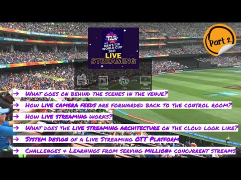How Live Cricket Streaming Works? | Part 2 Video Streaming | T20 World Cup | Prasanjit Singh