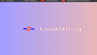 Loading Animation with only HTML & CSS  #css #html #tutorial