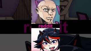 anime vs reddit | the rock reaction meme #shorts