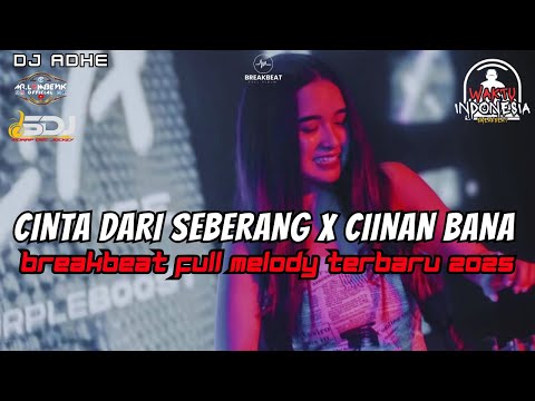 DJ KU PANDANG PANDANG ADIK DARI SEBERANG X CIINAN BANA BREAKBEAT FULL MELODY TERBARU 2025