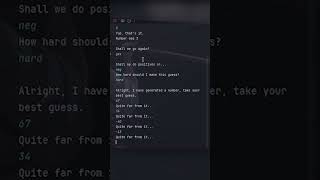 Number guessing game #java  #javaprogramming #coding #random #shorts