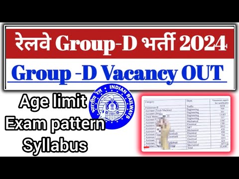 RRB group D notification out