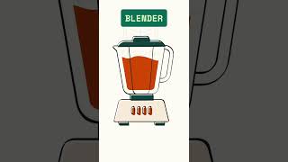 Kitchen Appliances Vocabulary #English #englishunfolded