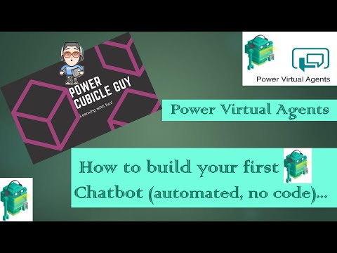 Power Virtual Agents: How To Build & Deploy Your First Chatbot (automated, no code)...