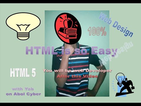 HTML Tutorial Course In Amharic Part 1 INTRODUCTION  [HTML #1] With Abol  Cyber