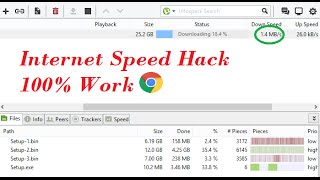 Internet Speed Hack 100% Work