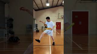NEVER Stomp Like This in Badminton! 🏸 #shorts #badminton