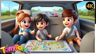 🚘🎵 Car Tunes for Kids | Sing & Smile on Every Mile! 🎶😊
