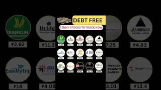 Debt Free Penny Stocks To Track Now 📈 | Multibagger Stocks | Best Stocks #stockmarket