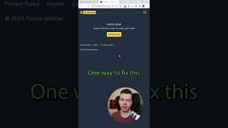 Don’t Use Direct Links for Email Verification (Backend) ⚠️