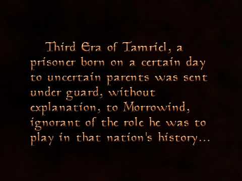 Elder Scrolls III: Morrowind Intro 2002