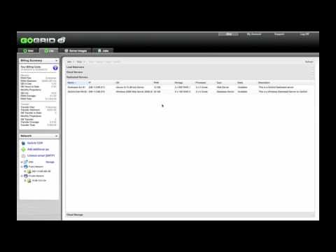 GoGrid Screencast: February 2010 Feature Release Overview