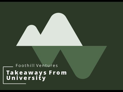 Portfolio Interview: What are your greatest takeaways from university?