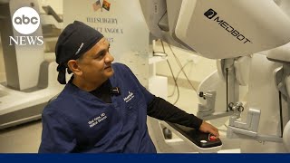 Doctor uses robot to perform telesurgery on patient thousands of miles away