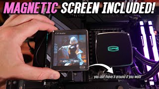 $250 AIO With a Magnetic LCD?! CPS PCCooler DT360 Tested