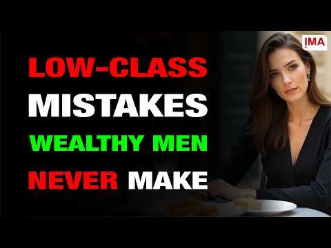 9 Low-Class Behaviors Wealthy Men Avoid In Public