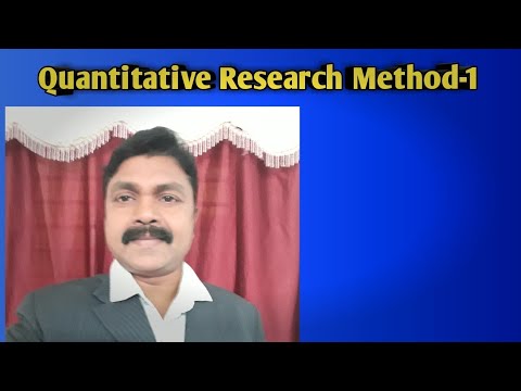 Quantitative Research Method