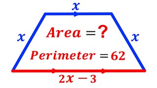 Can you find the area of the Trapezoid? | (Trapezium) | #math #maths | #geometry