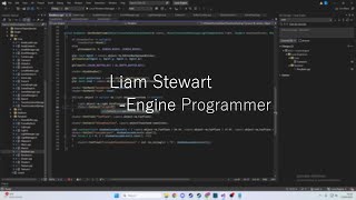 Engine Programming Showcase - Liam Stewart