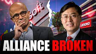 Satya Nadella STUNNED As Lenovo Ditches Microsoft — Shifts PCs Away from Windows!