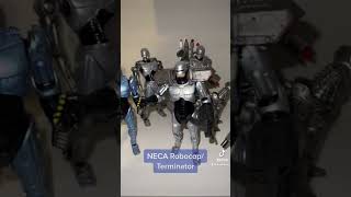 Robocop/Terminator collection #toyscales #robocop #terminator #neca #toy  #actionfigurecollector