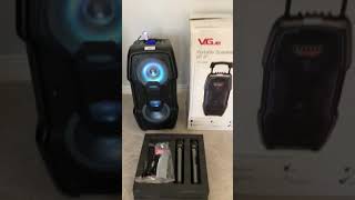 VeGue VS-0808 Karaoke Machine and Portable Speaker Review