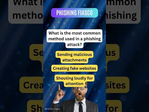 How much do you know about cyber security? 004 #cybersecurity #crypto #hacking #shorts #phishing